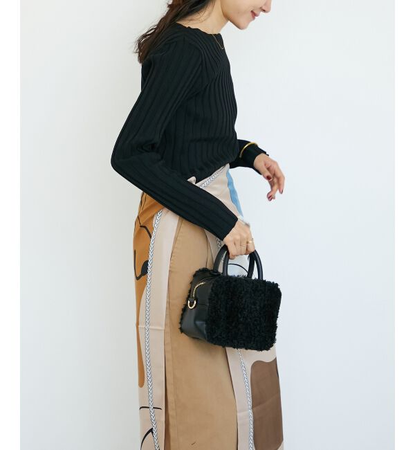  「ニュアンスプリントビッグスカーフ」|バンダナ・スカーフ|