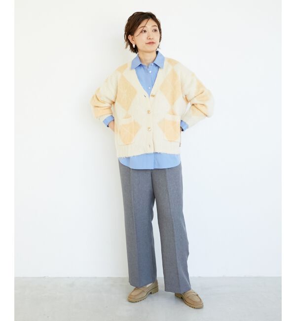  「TORRAZZO DONNA別注アーガイルニットカーデ」|カーディガン|