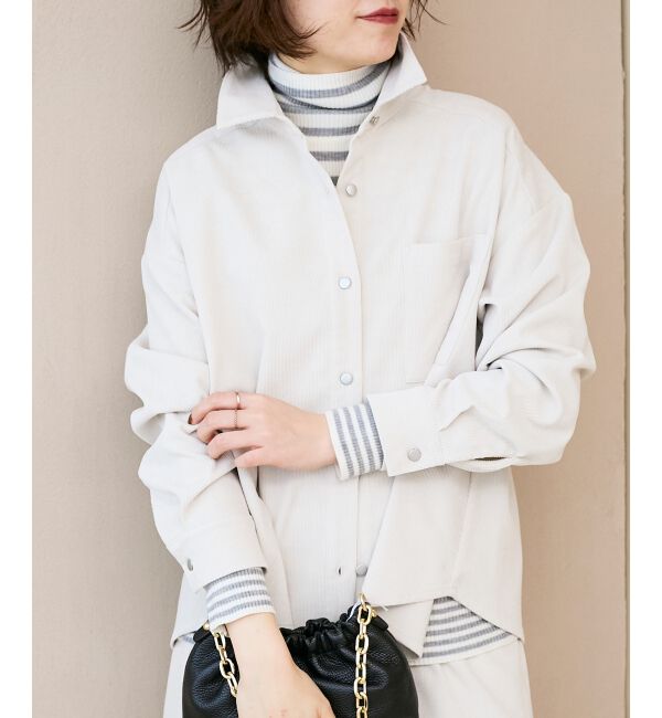  「コーデュロイタックシャツ」|シャツ・ブラウス|