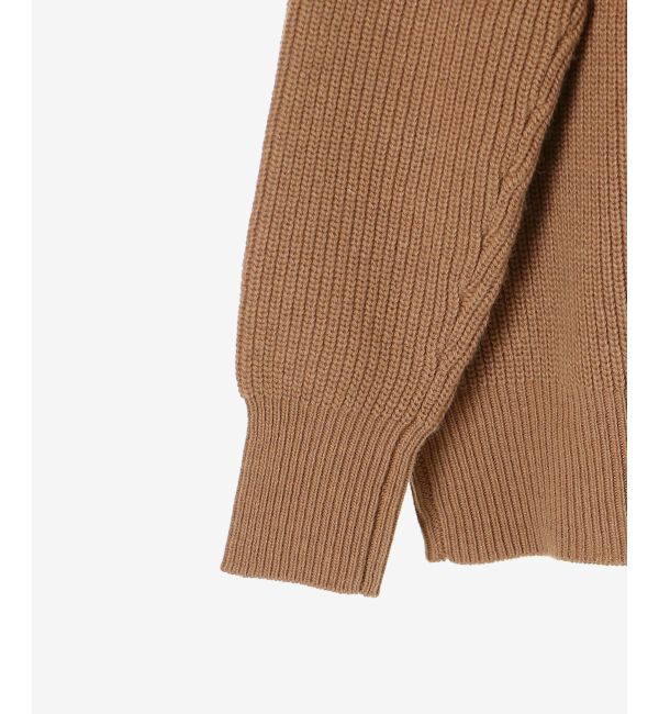  「メッセージ刺繍Vカーディガン」|カーディガン|