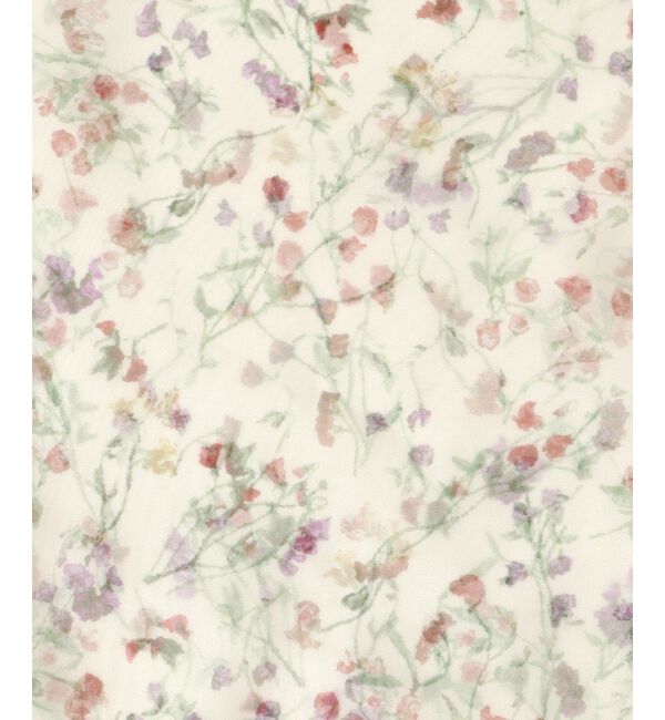 MAJESTICLEGON「Bloomingフラワーボウタイシャツ」|シャツ・ブラウス|