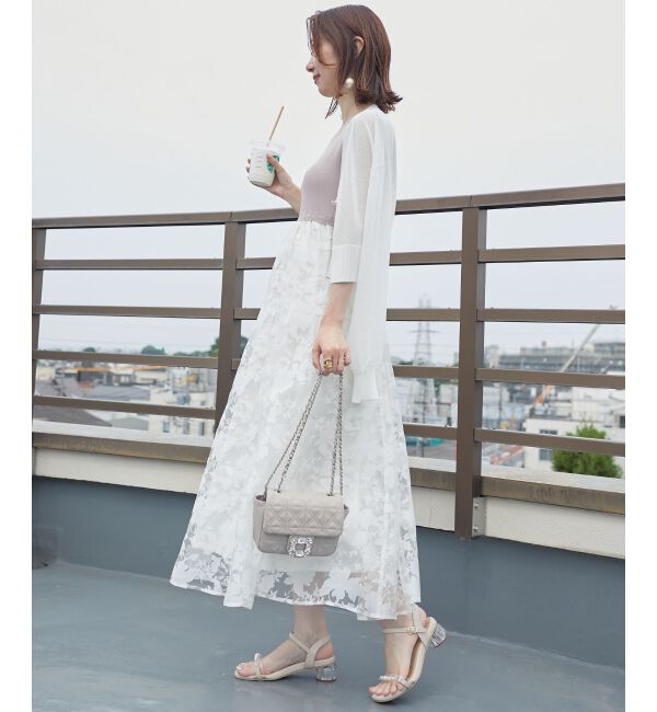 MAJESTICLEGON「レースアップノースリドッキングワンピ」|ワンピース|