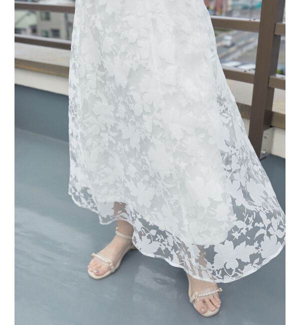 MAJESTICLEGON「レースアップノースリドッキングワンピ」|ワンピース|