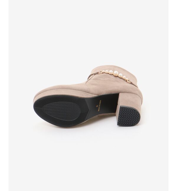 MAJESTICLEGON「取り外しできるパールブーツ」|ショートブーツ|