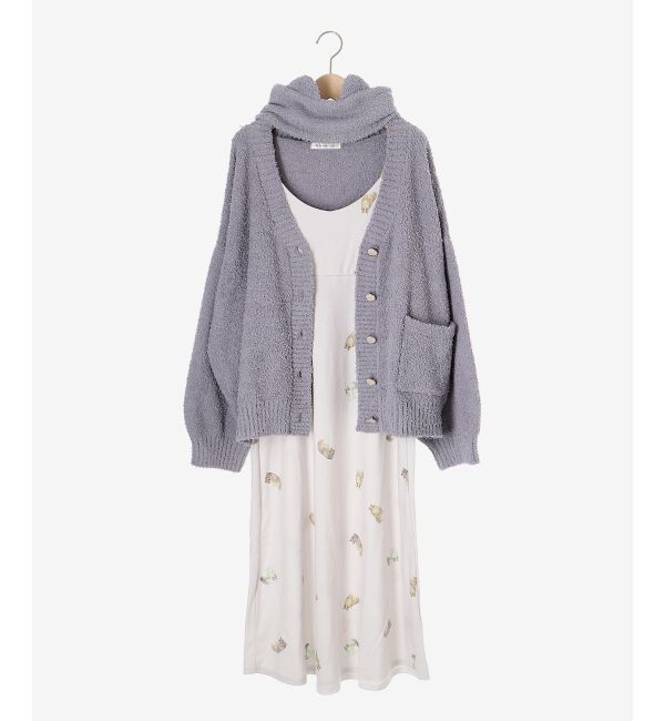 MAJESTICLEGON「3点セットフワフワネコルームウェア」|ルームウェア|