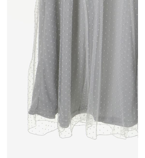 MAJESTICLEGON「ショルダーフリルドッキングワンピ」|ワンピース|