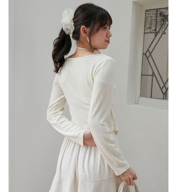  「キャミレイヤードライクカットトップス」|Tシャツ・カットソー|