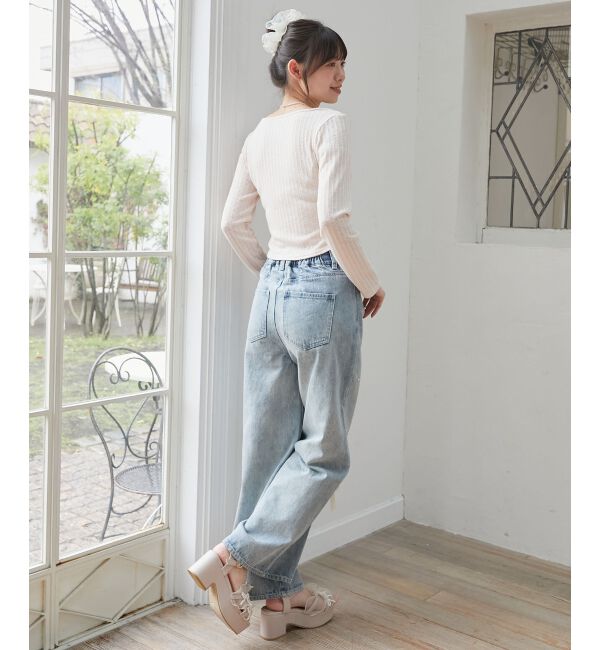  「キャミレイヤードライクカットトップス」|Tシャツ・カットソー|