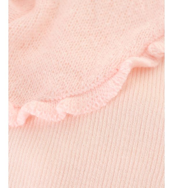  「デコルテオープンメッシュニット」|ニット・セーター|