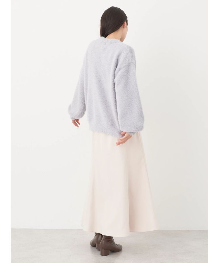 earth music&ecology「ロングシャギーハイネックプルオーバー」|ニット・セーター|