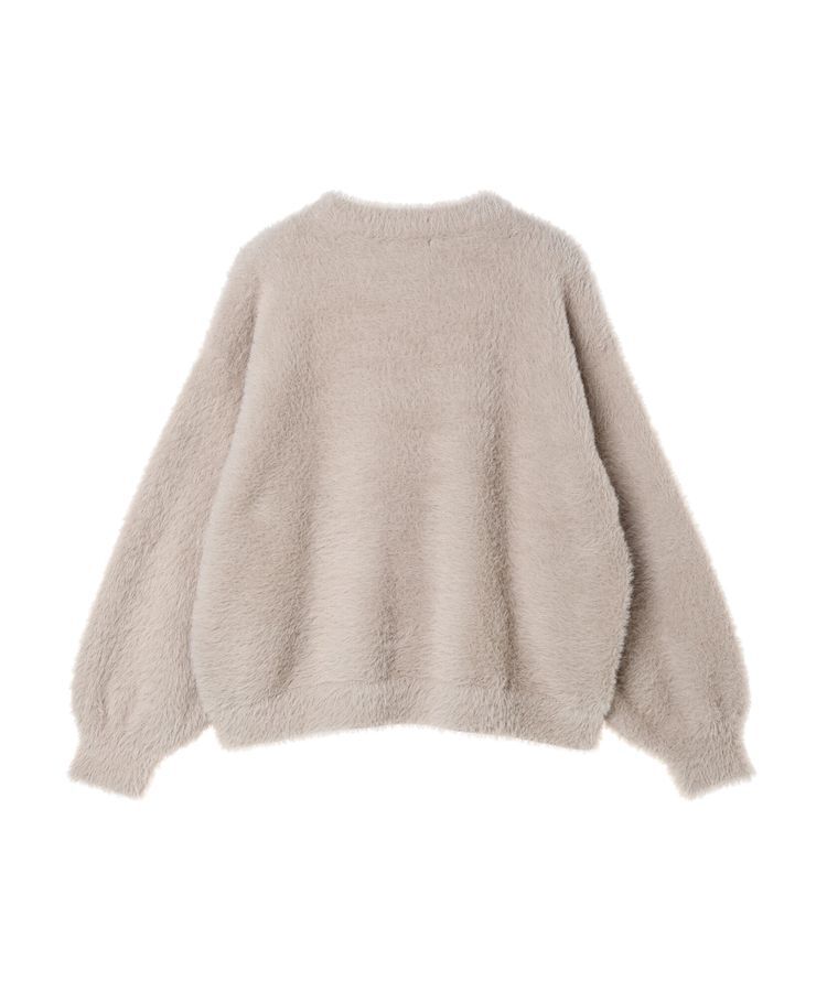 earth music&ecology「ロングシャギーハイネックプルオーバー」|ニット・セーター|