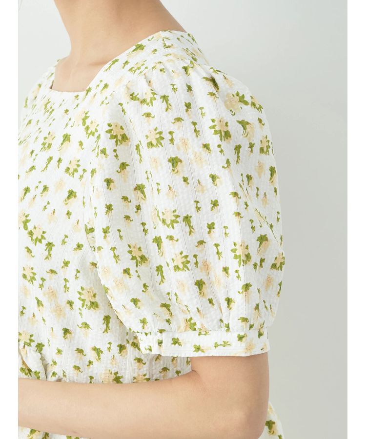 earth music&ecology「フラワーミニワンピース」|ワンピース|