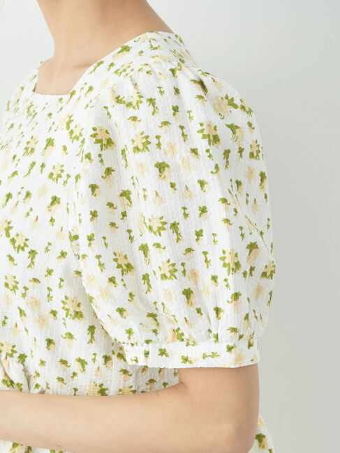 earth music&ecology「フラワーミニワンピース」|ワンピース|