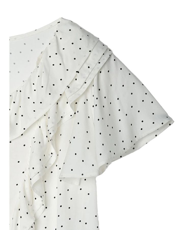 earth music&ecology「ラッフルボリュームブラウス」|シャツ・ブラウス|