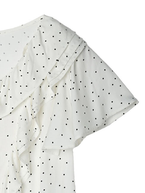 earth music&ecology「ラッフルボリュームブラウス」|シャツ・ブラウス|