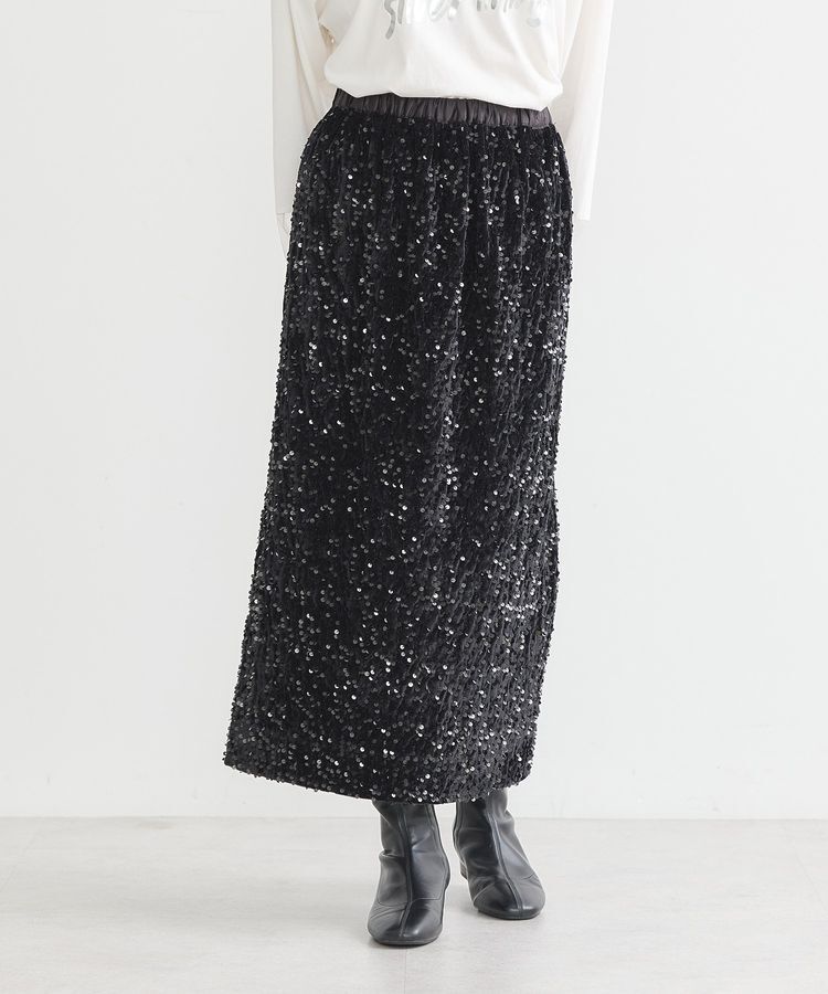 earth music&ecology「マルチウェイスパンコールスカート」|スカート|