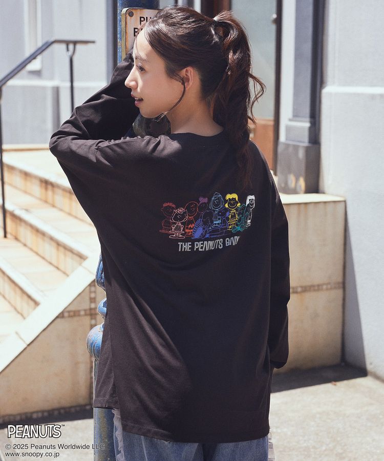 earth music&ecology「PEANUTS/earth ピーナッツギャングロンT」|Tシャツ・カットソー|