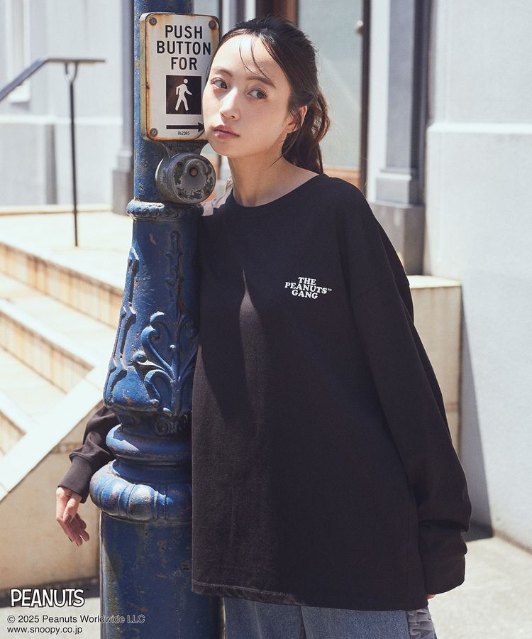 earth music&ecology「PEANUTS/earth ピーナッツギャングロンT」|Tシャツ・カットソー|