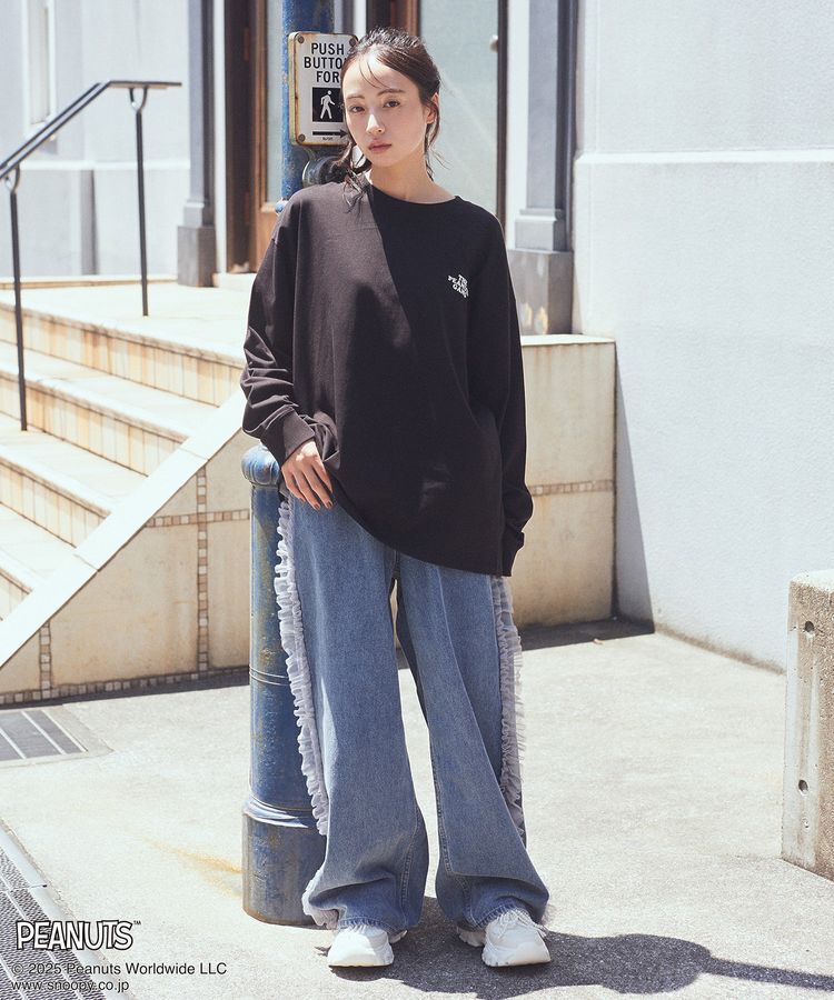 earth music&ecology「PEANUTS/earth ピーナッツギャングロンT」|Tシャツ・カットソー|