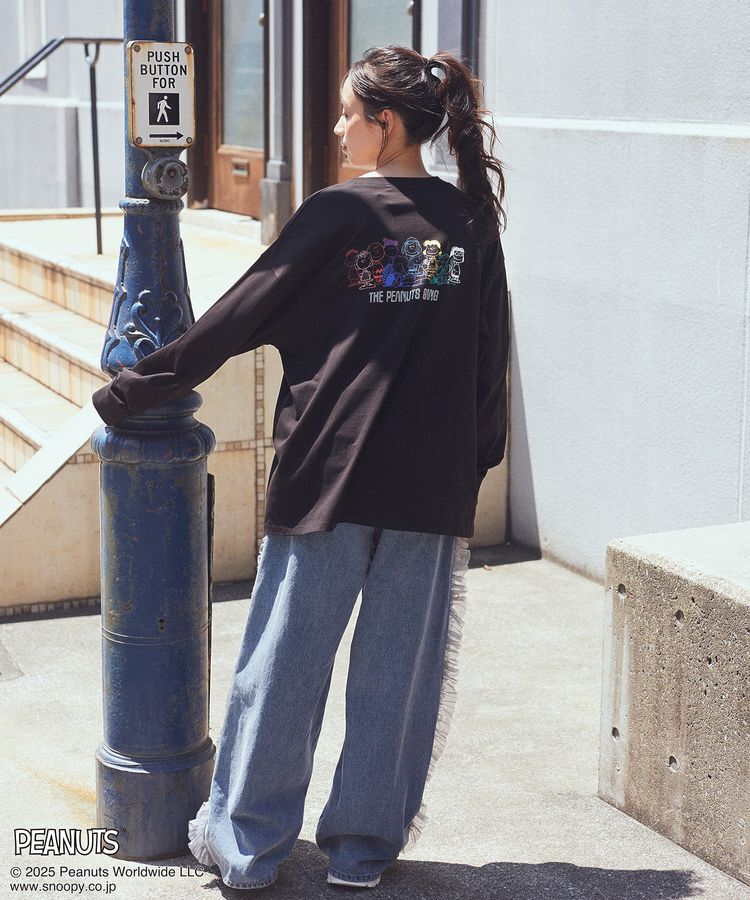 earth music&ecology「PEANUTS/earth ピーナッツギャングロンT」|Tシャツ・カットソー|