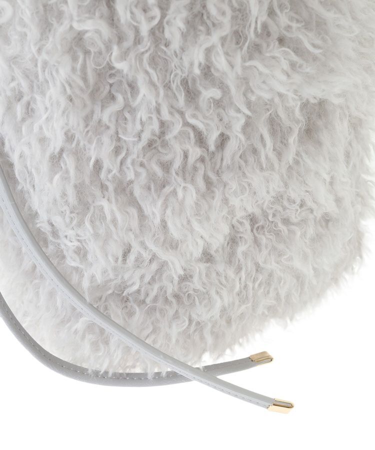 Maison de FLEUR「フェイクファーバケツショルダーバッグ」|ショルダー・メッセンジャー|