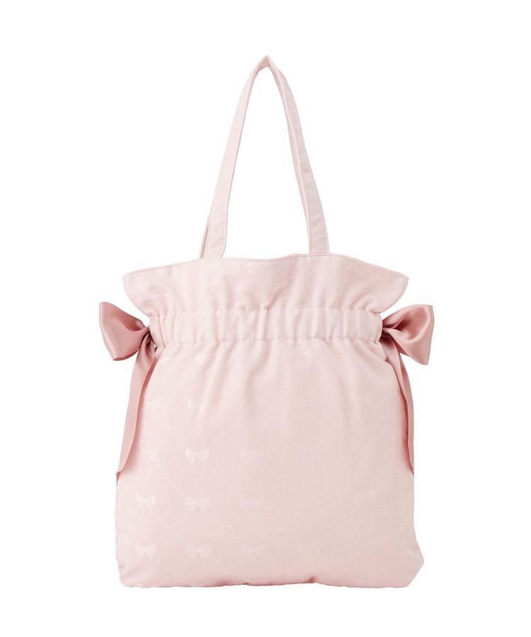 Maison de FLEUR「リボンジャカードダブルリボントートバッグ」|トートバッグ|