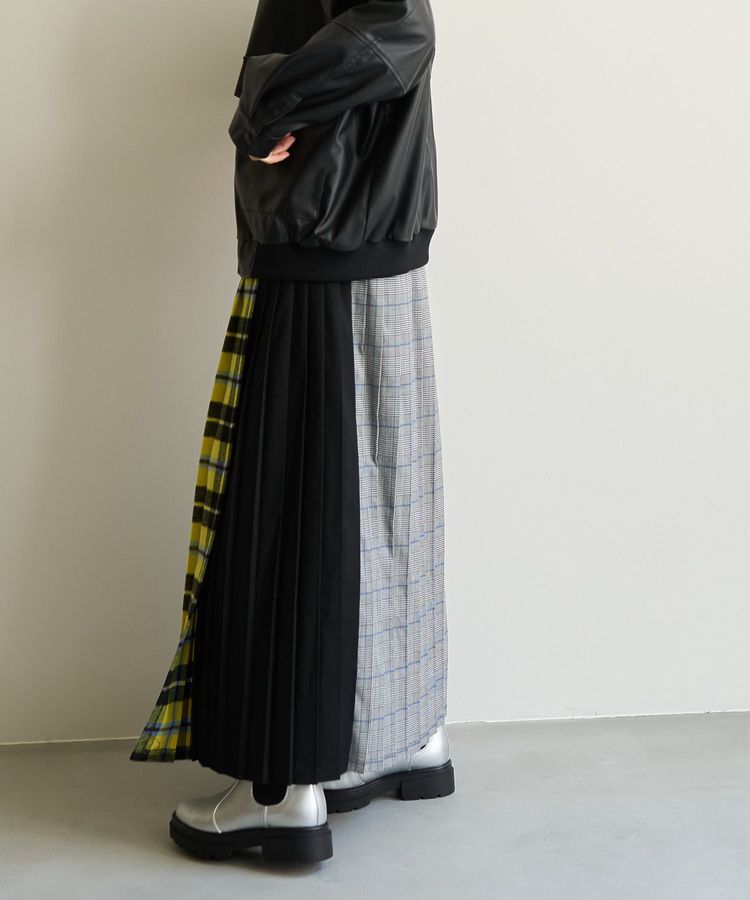 AMERICAN HOLIC「シャギーチェックプリーツスカート」|スカート|