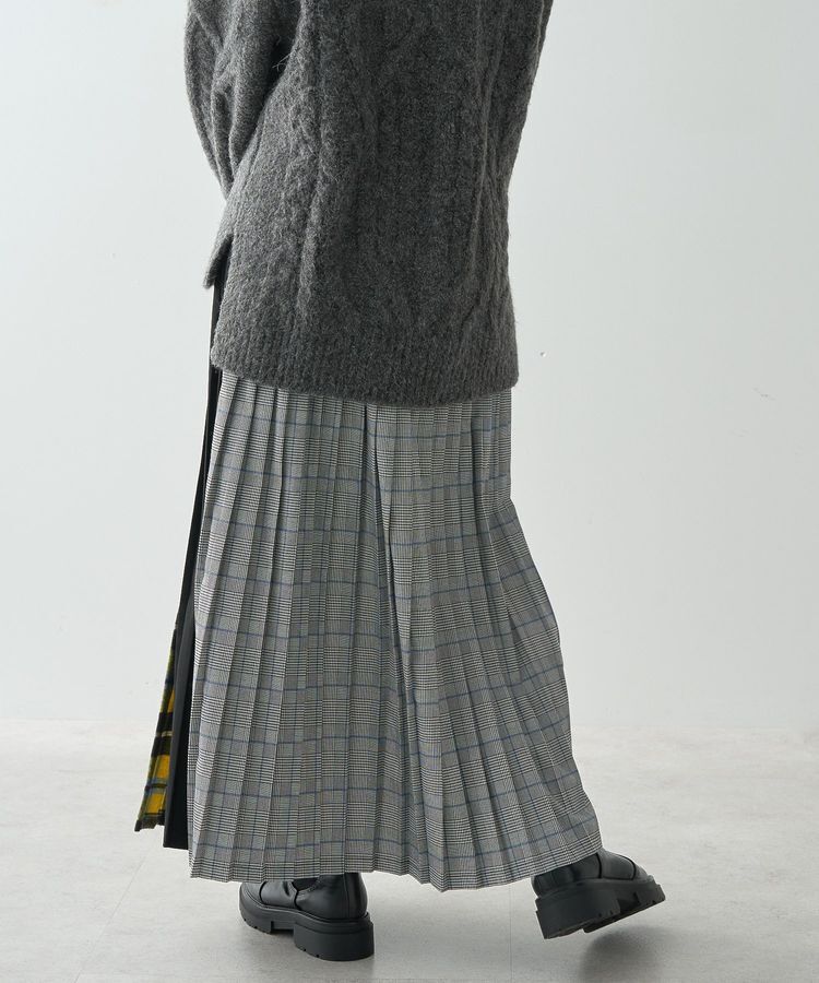 AMERICAN HOLIC「シャギーチェックプリーツスカート」|スカート|
