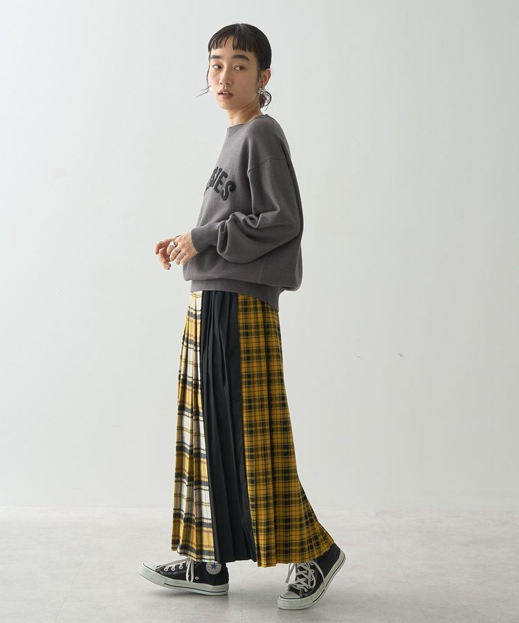 AMERICAN HOLIC「シャギーチェックプリーツスカート」|スカート|