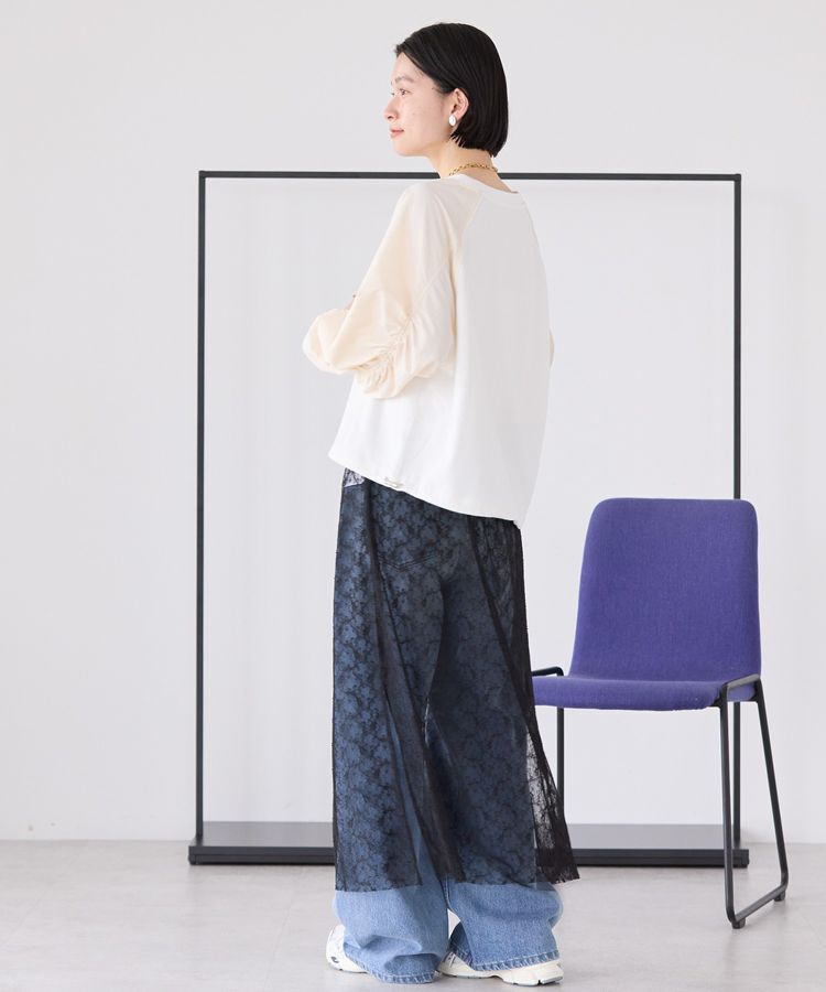 AMERICAN HOLIC「サイドスリットレーススカート」|スカート|