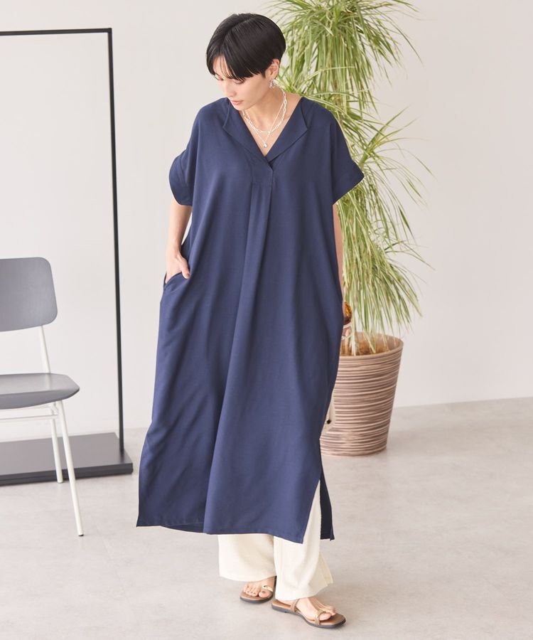 AMERICAN HOLIC「接触冷感スキッパーワンピース」|ワンピース|