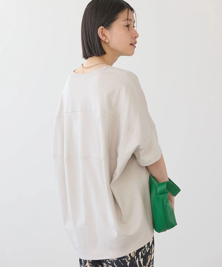 AMERICAN HOLIC「【WEB限定】UVカット+接触冷感 コクーンカットプルオーバー」|Tシャツ・カットソー|