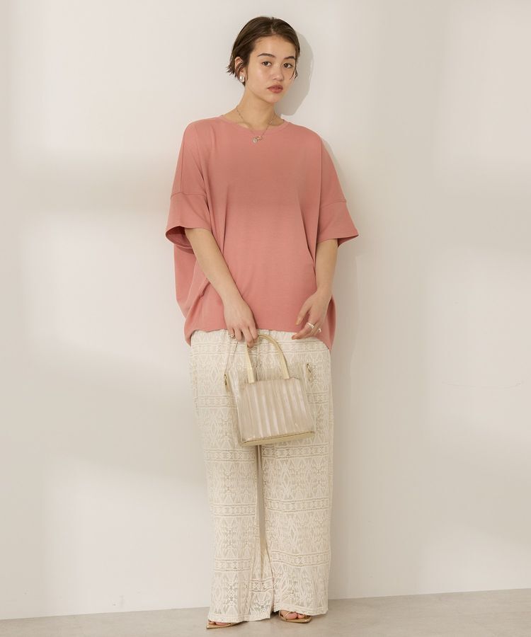 AMERICAN HOLIC「【WEB限定】UVカット+接触冷感 コクーンカットプルオーバー」|Tシャツ・カットソー|