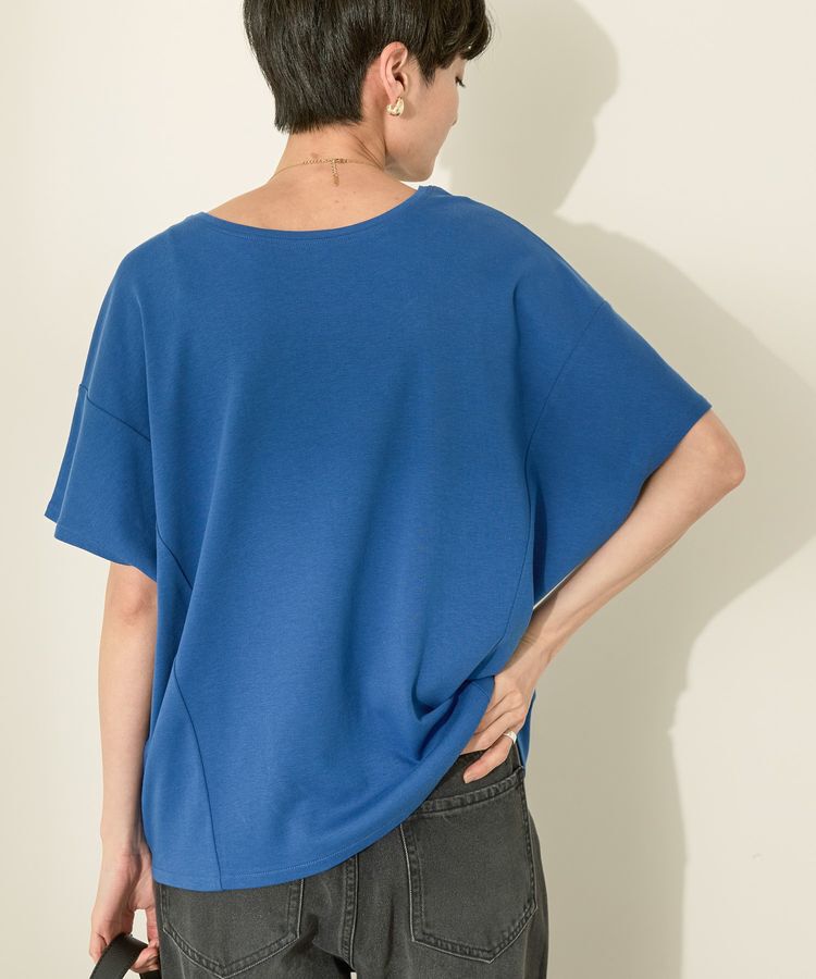 AMERICAN HOLIC「接触冷感フレンチスリーブコクーンプルオーバー」|Tシャツ・カットソー|