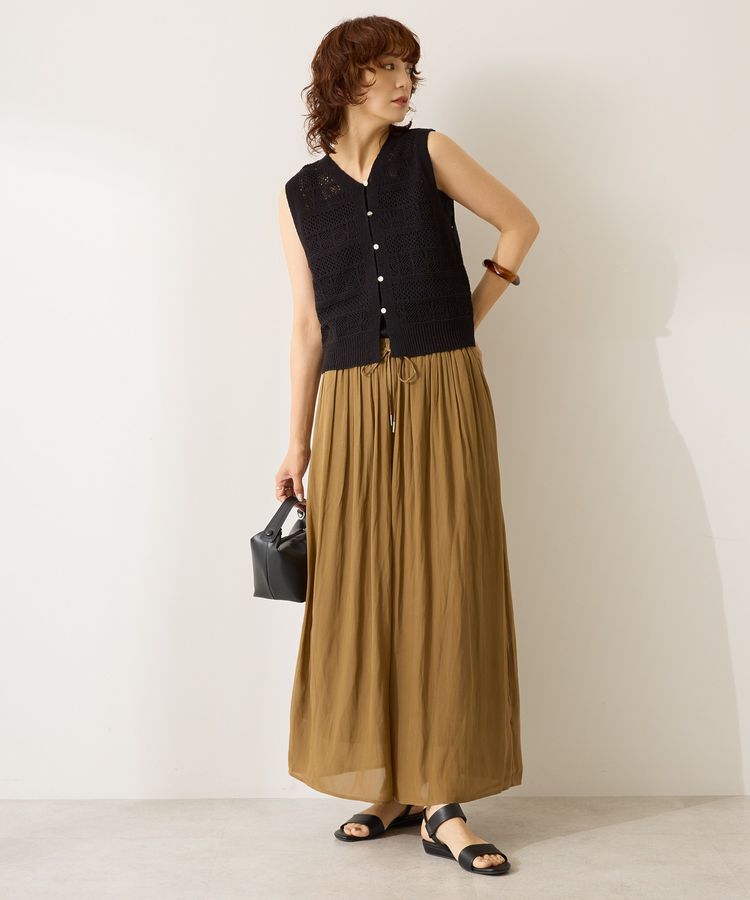 AMERICAN HOLIC「【前後2WAY】レース編みニットベスト」|ベスト・ジレ|