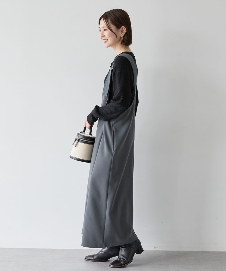 AMERICAN HOLIC「イージーケアWクロスIラインワンピース」|ワンピース|