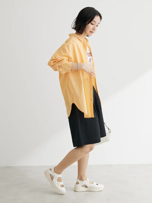  「綿麻混ハーフパンツ」|その他|