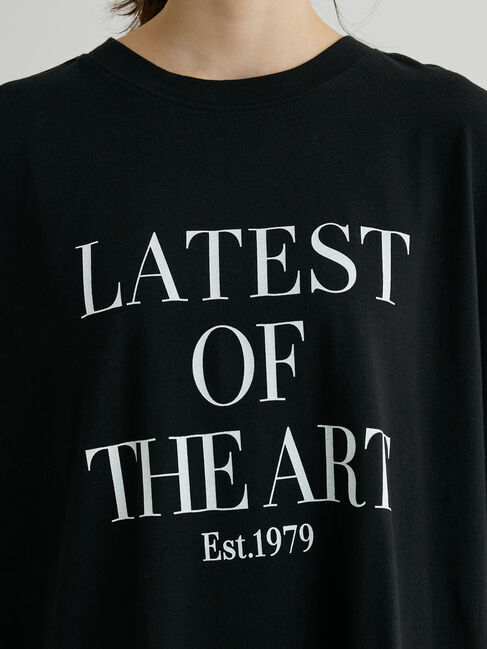 Green Parks「キレイ目ロゴ半袖チュニック」|チュニック|