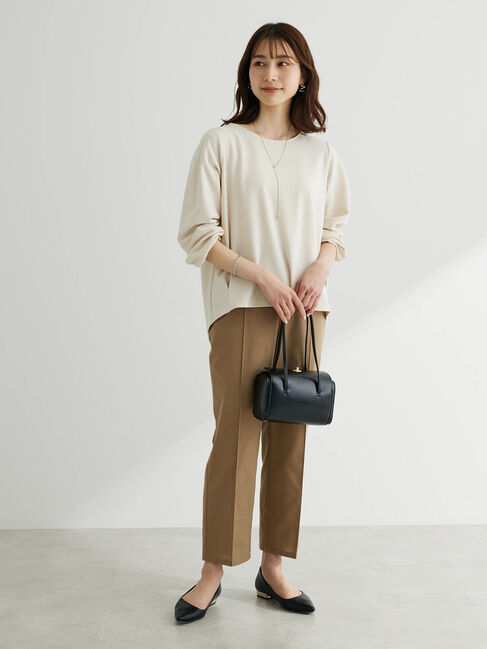 Green Parks「綿麻混イージーテーパードパンツ」|その他|