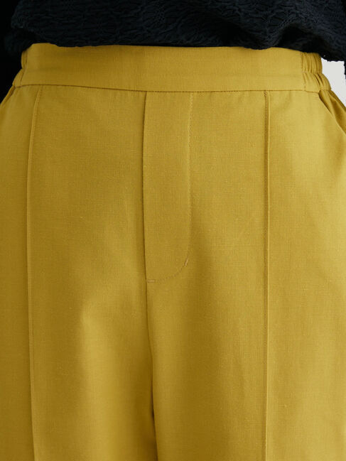 Green Parks「綿麻混イージーテーパードパンツ」|その他|