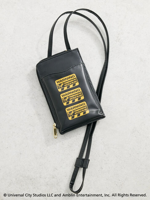  「■JURASSIC PARK / スマホショルダー」|ハンドバッグ|ブラック