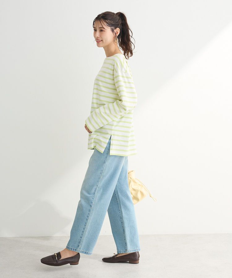 Green Parks「ボーダーチュニック」|Tシャツ・カットソー|