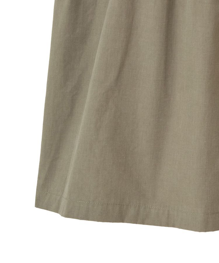 Green Parks「■ESCAR 刺繍スリーブギャザーワンピース」|ワンピース|