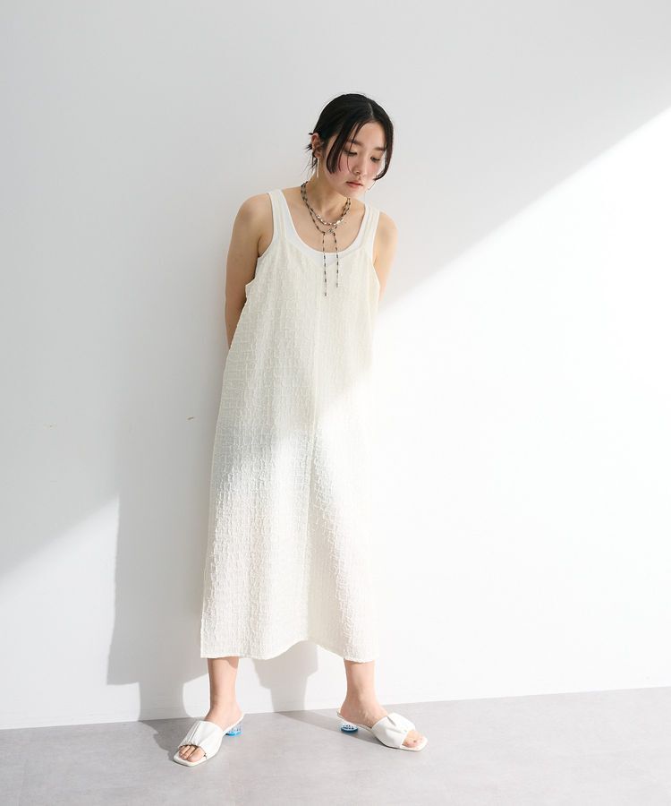 Green Parks「表面感キャミワンピース」|ワンピース|