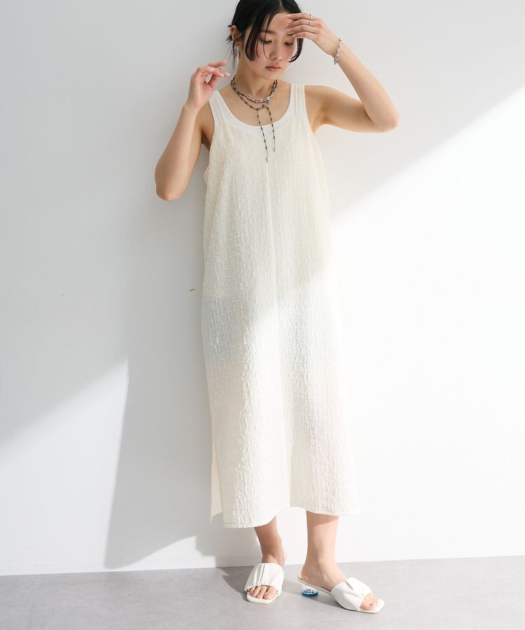 Green Parks「表面感キャミワンピース」|ワンピース|