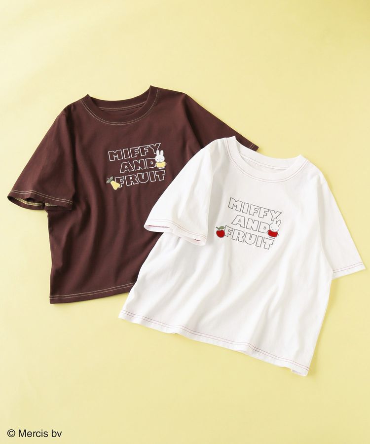 Green Parks「miffy/フロントロゴ刺しゅうTシャツ」|Tシャツ・カットソー|