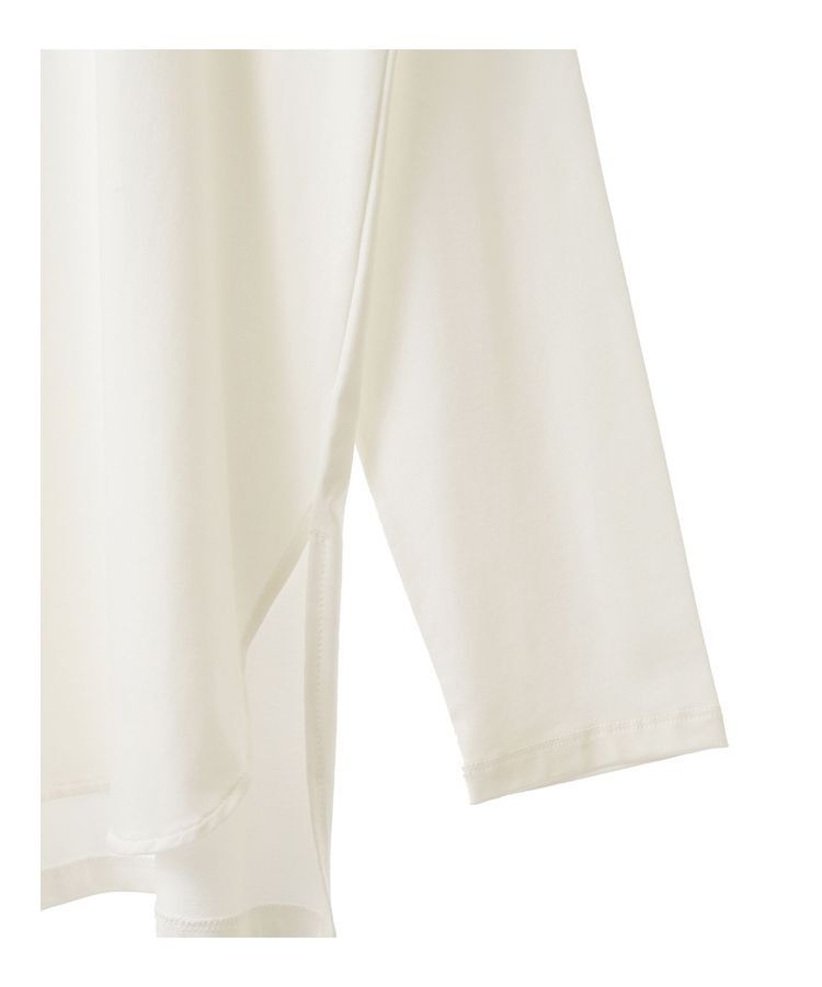 YECCA VECCA「ラウンドヘム長袖ロゴTee」|Tシャツ・カットソー|