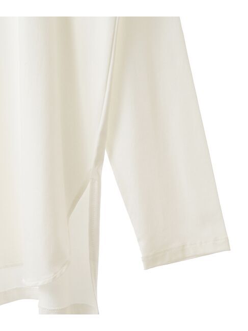 YECCA VECCA「ラウンドヘム長袖ロゴTee」|Tシャツ・カットソー|