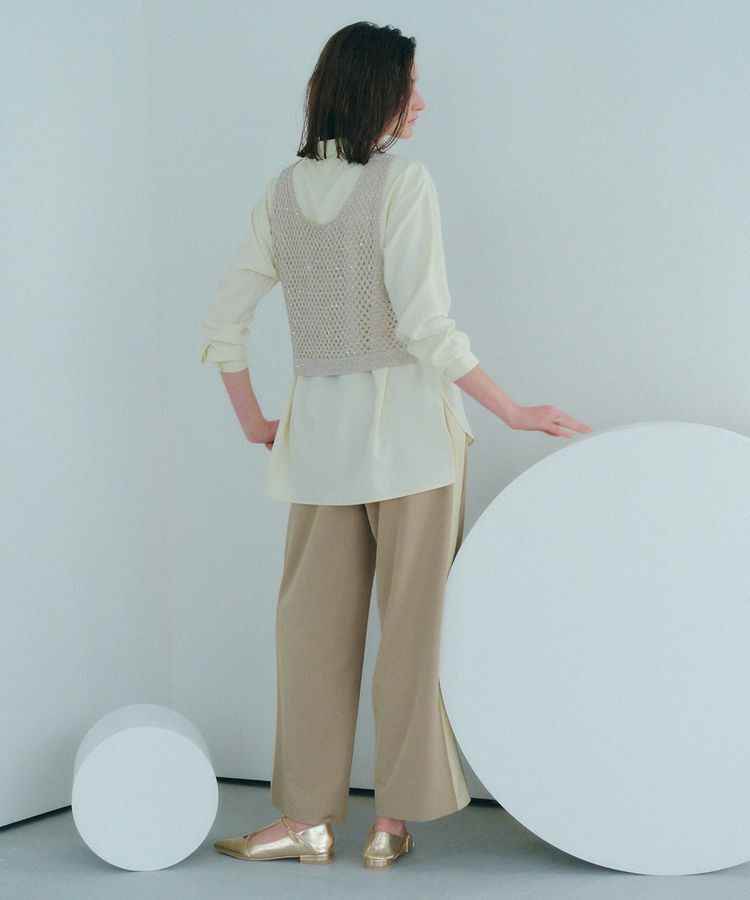 Editt by YECCA VECCA「【2点SET】メッシュベストSETシャツ」|シャツ・ブラウス|