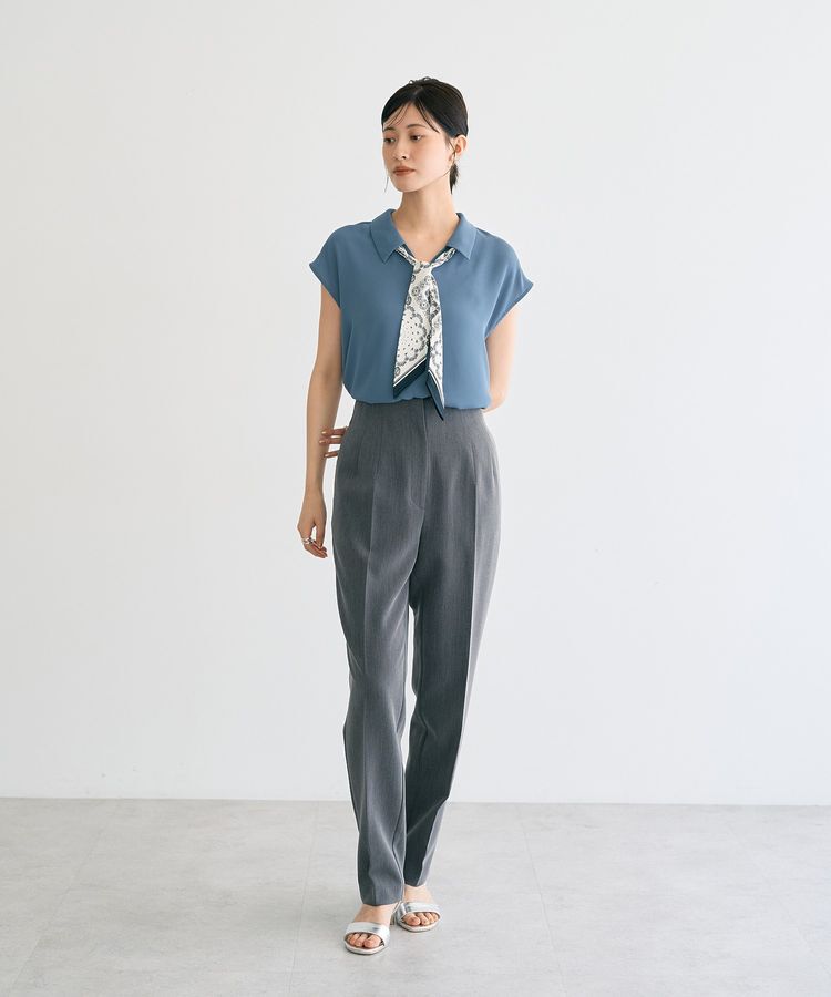 YECCA VECCA「スカーフ付きブラウス」|シャツ・ブラウス|